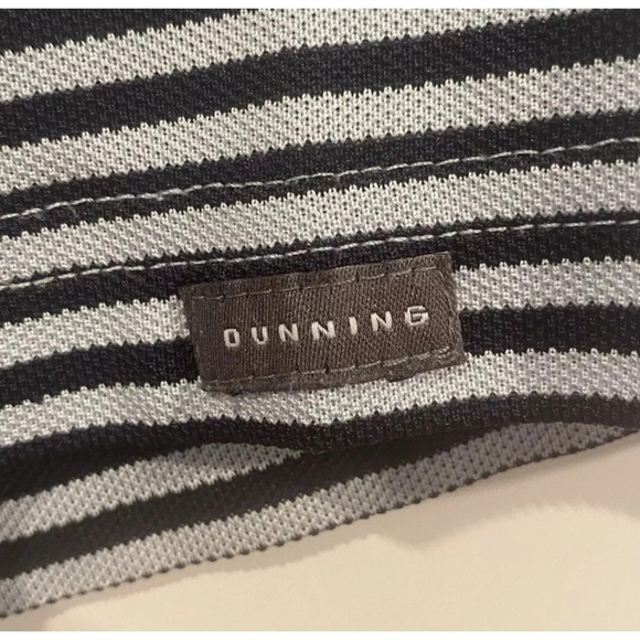 Dunning Golf Striped Polo Shirt Mens Size XL (150) - Picture 6 of 7